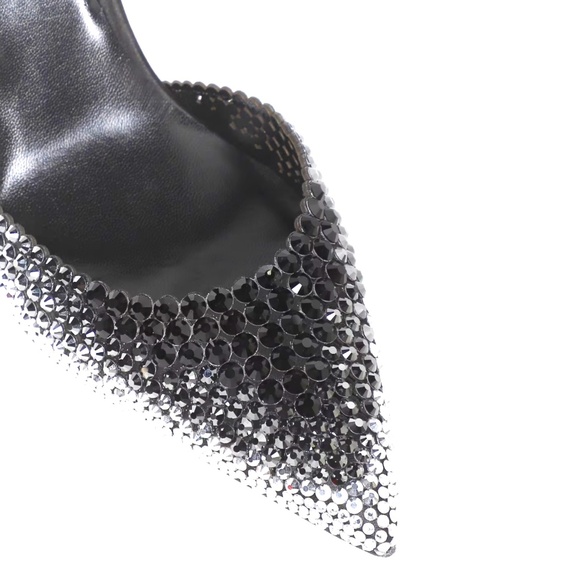 Rene Caovilla Jackie Crystal studded Sling-Back Pump in size US9 - Picture 3 of 16